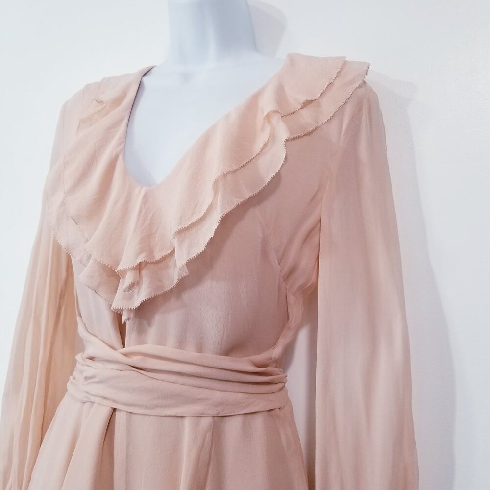 INTERMIX Silk Ruffle Romper - Picture 2 of 13